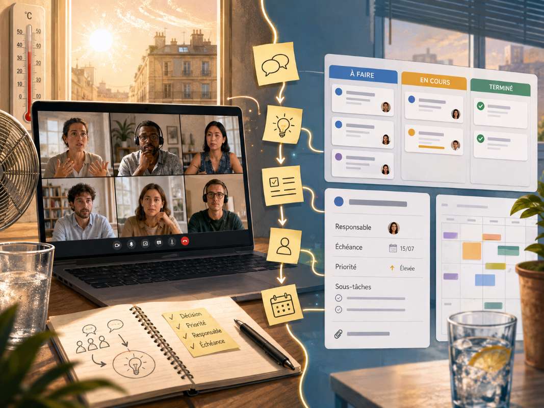Travail hybride : multiplier les réunions en ligne ne suffit pas